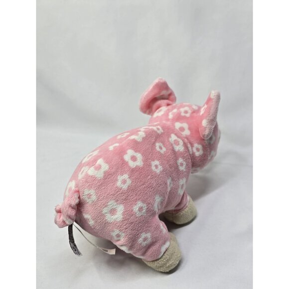 Ganz Webkinz Cute Daisy Pig Pink Floral 9" Stuffed Animal Plush Toy NO CODE - Picture 3 of 6